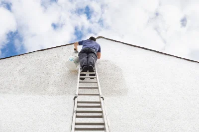Peinture extérieure à Montfalcon — façades et ravalement